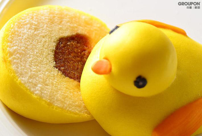 普羅蛋糕-黃色小鴨包子
