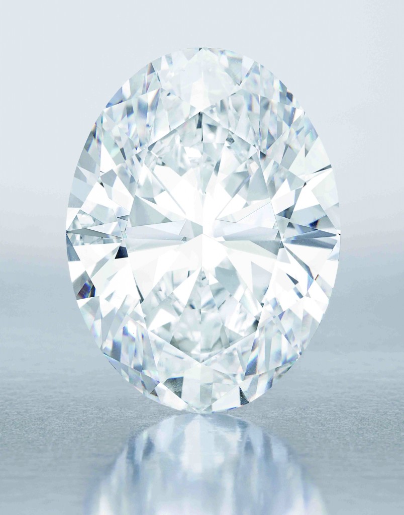 Sotheby's HK 118.28-ct Oval DFL Diamond