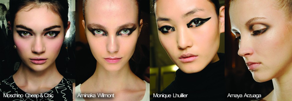 2013FW Makeup Trend1 叛逆黑潮1