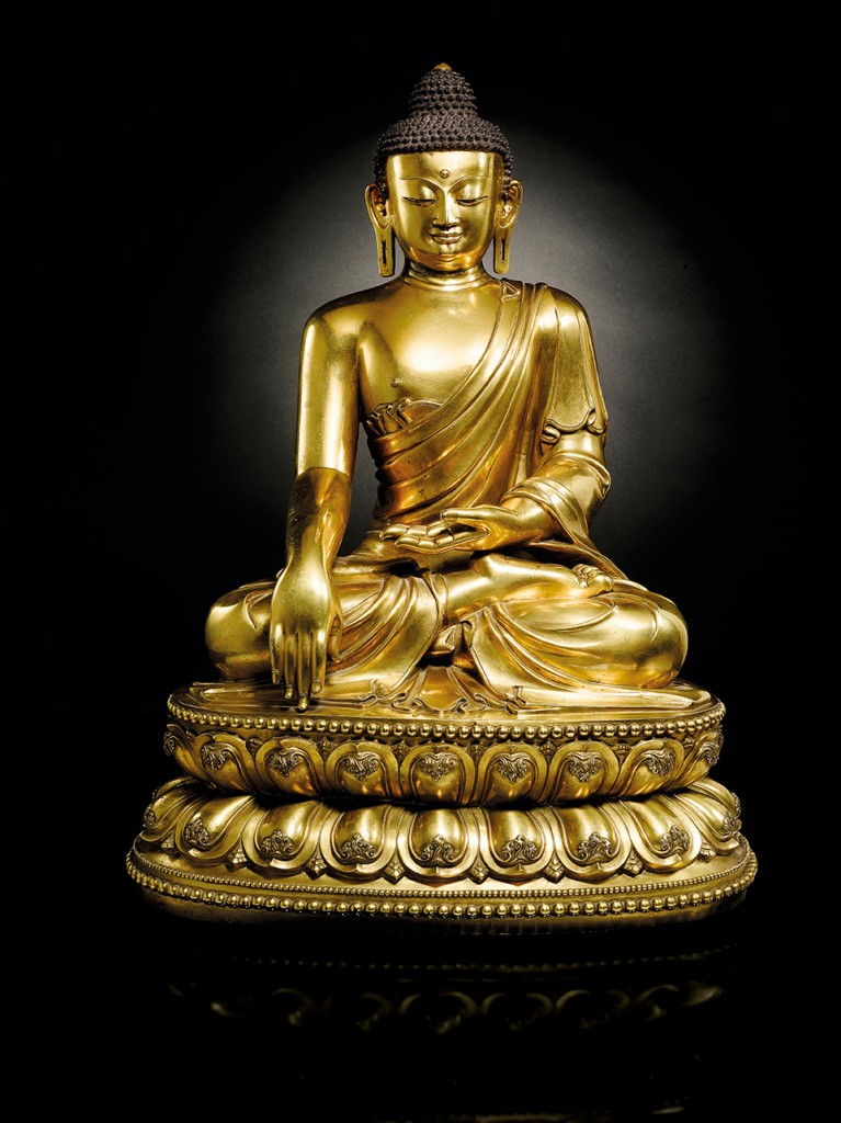 VO_Ming-Yongle-Gilt-Bronze-Shakyamuni-Buddha-s