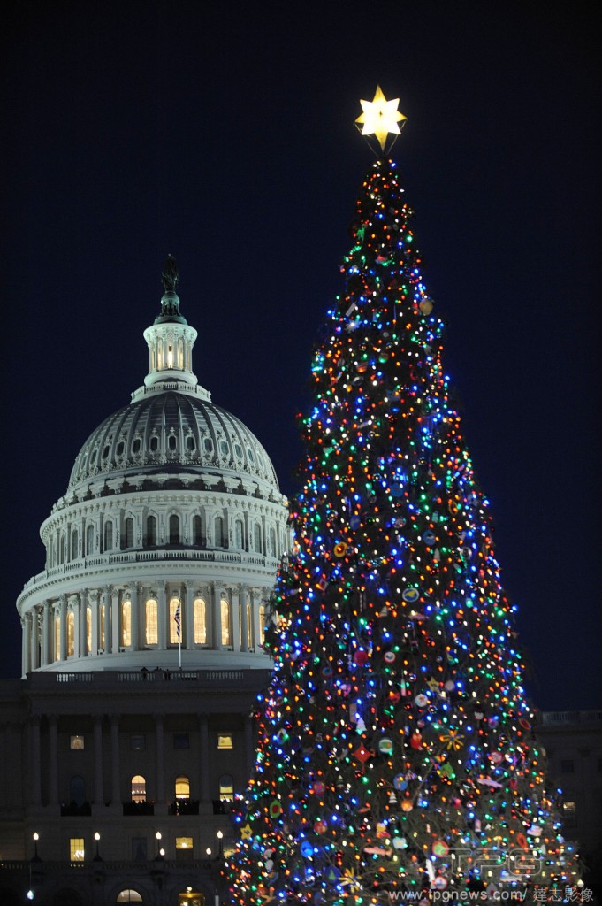 The Capitol Christmas tree Lighting ceremony- DC
