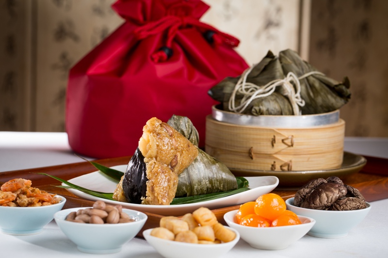 台北君悅酒店端午節推出五款美粽禮盒