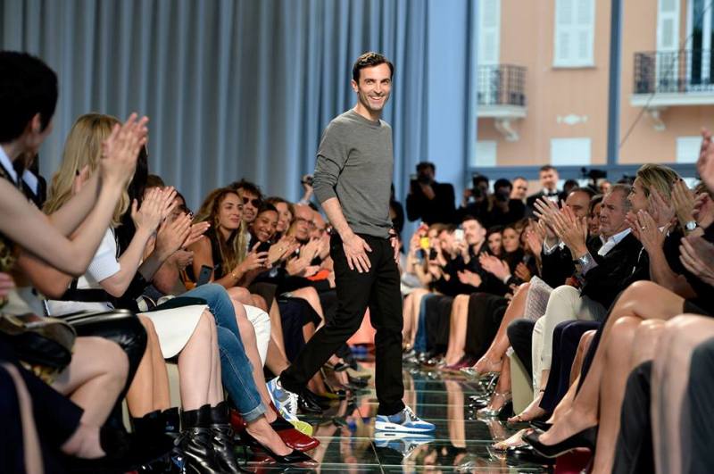 Artistic Director of Women's Collections Nicolas Ghesquiere at the Louis Vuitton Cruise Show in Monaco
