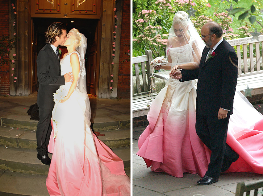Gwen Stefani Wedding Dress by John Galliano