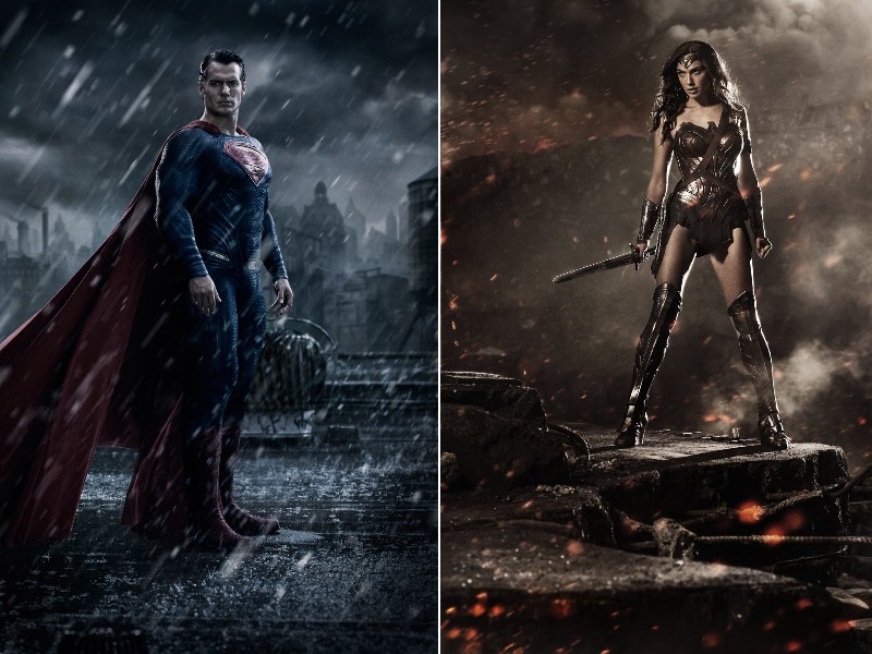《蝙蝠俠大戰超人：正義曙光》 超人亨利卡維爾、神力女超人蓋兒賈多特