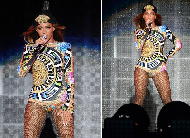 碧昂絲Beyoncé&傑斯Jay-Z《On The Run Tour》versace4