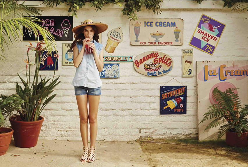 LEVI'S縱情夏日玩美一夏 個性短褲與繽紛色彩 絢爛展演熱情夏季