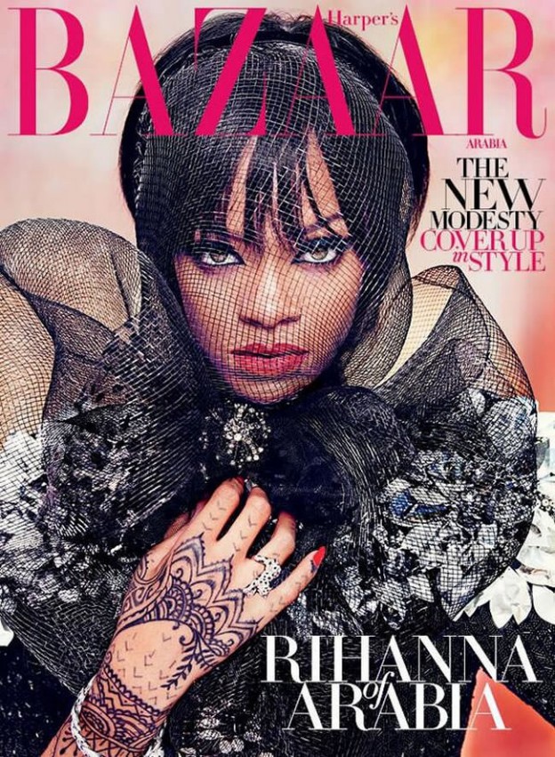 Rihanna Bazaar Arabia4