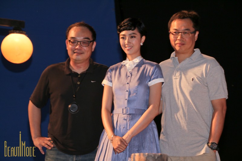 金馬大使桂綸鎂、導演易智言、攝影師錢翔繼《藍色大門》後為2014金馬影展合體拍攝年度形象廣告2