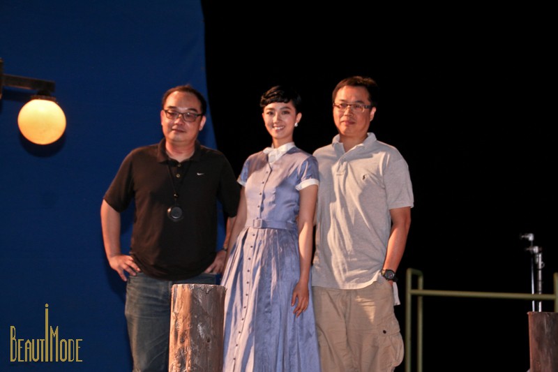金馬大使桂綸鎂、導演易智言、攝影師錢翔繼《藍色大門》後為2014金馬影展合體拍攝年度形象廣告3