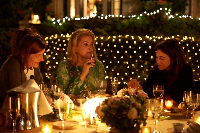 法國三大女星在《三心一意》中扮演母女，是電影一大賣點。