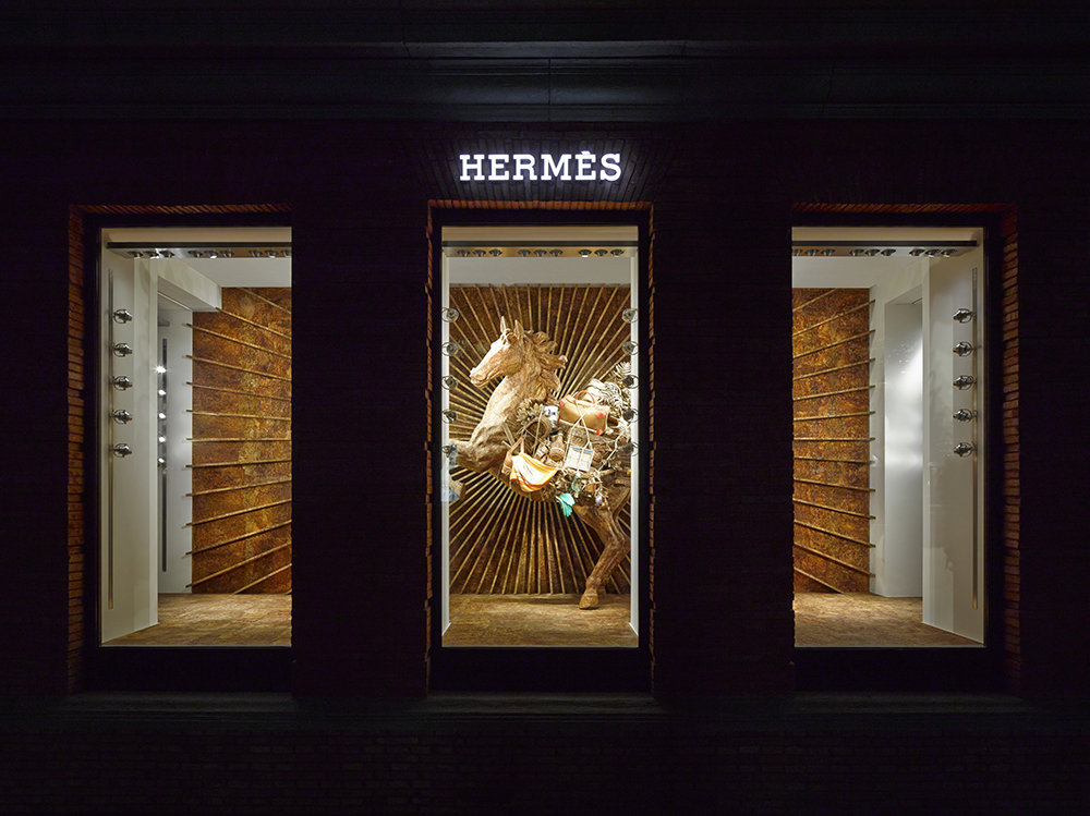 Hermes Maison in Shanghai_Window_2
