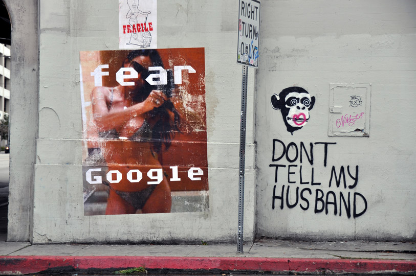 Fear Google視覺海報