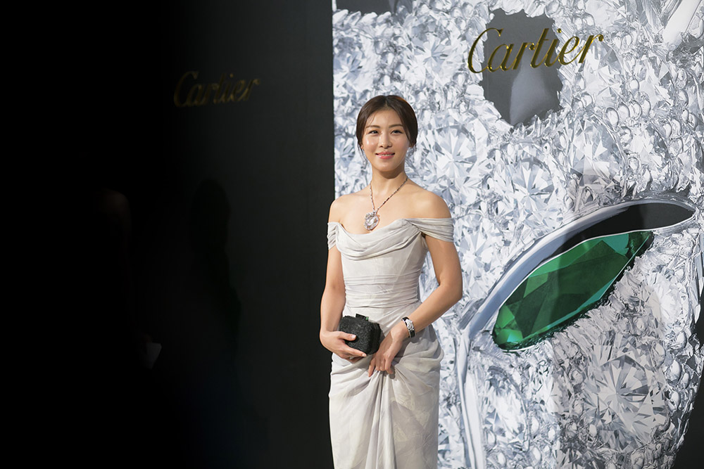 韓國女星河智苑_出席卡地亞Panthere de Cartier美洲豹系列一百週年珠寶展記者會_3