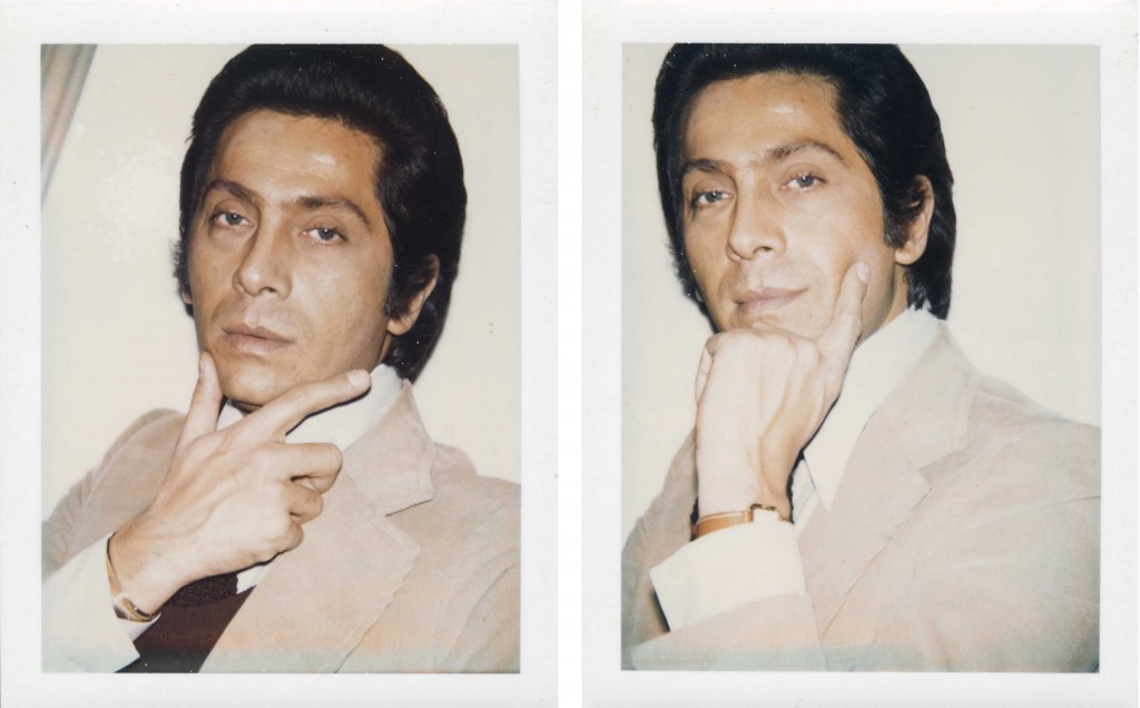 ANDY WARHOL (1928-1987) Valentino two unique polaroid prints each: 4¼ x 3 3/8 in. (10.8 x 8.6 cm.) Executed in 1973.