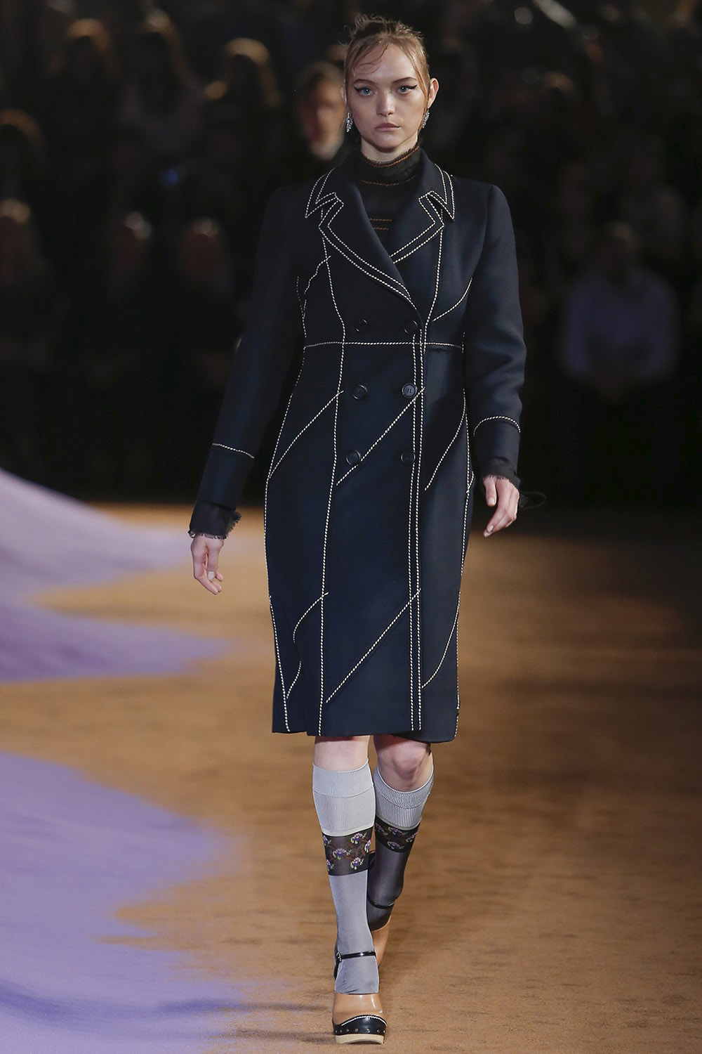 Gemma Ward在今年9月的2015年春夏米蘭時裝週上為Prada開場