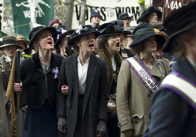 《Suffragette》描述20世紀英國婦女爭取投票權的故事，凱莉表示她相信這部片能激起年輕女性群族們的意識。