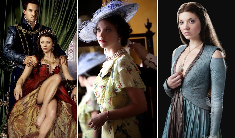娜塔莉多莫於《都鐸王朝》、《溫莎公爵的情人》與《權力遊戲》中分別穿上不同時代的華麗衣裳，無疑是扮演古裝美人的最佳代言人。