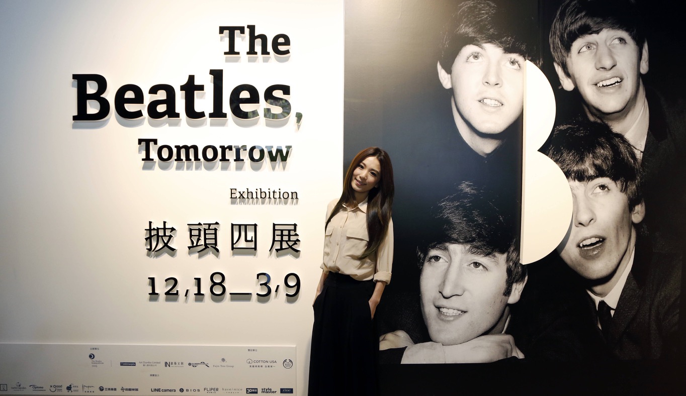 Hebe抽空前往觀賞《The Beatles, Tomorrow披頭四展》