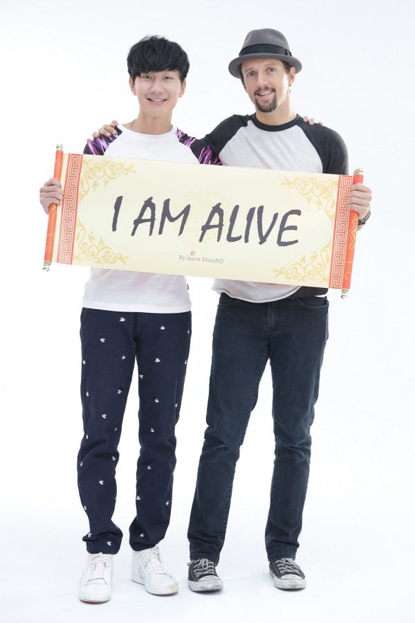 「雙J」林俊傑、Jason Mraz合作新歌「I Am Alive」