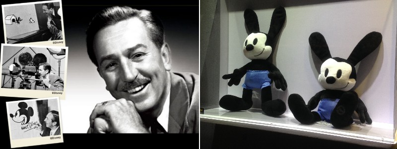 迪士尼時光迴廊中了解華特迪士尼先生，是如何於1928年11月18創作出家喻戶曉的米奇。