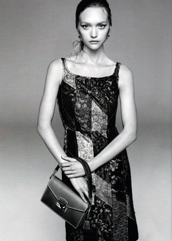 超模Gemma-Ward時尚化身穿著PRADA的精靈