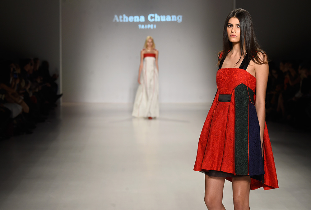 Athena Chuang 2015年秋冬系列（圖／Mercedes-Benz Fashion Week）