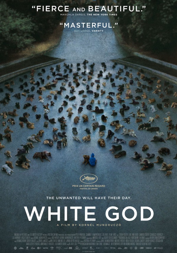 《忠犬追殺令》影片原名「White God白神」即暗諷人類的種族優越與自私，更道出受盡欺壓的弱勢族群終將挺身而出。