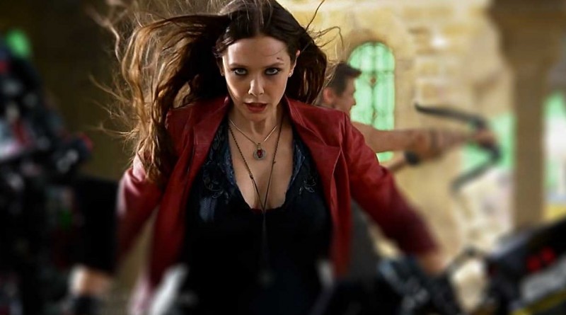 伊莉莎白歐森在《復仇者聯盟2：奧創紀元》裡所飾演的緋紅女巫令人印象深刻