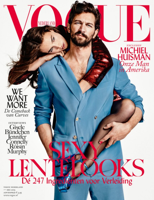 Vogue Netherlands May 2015. 麥可俞斯曼Michiel Huisman, Crista Cober