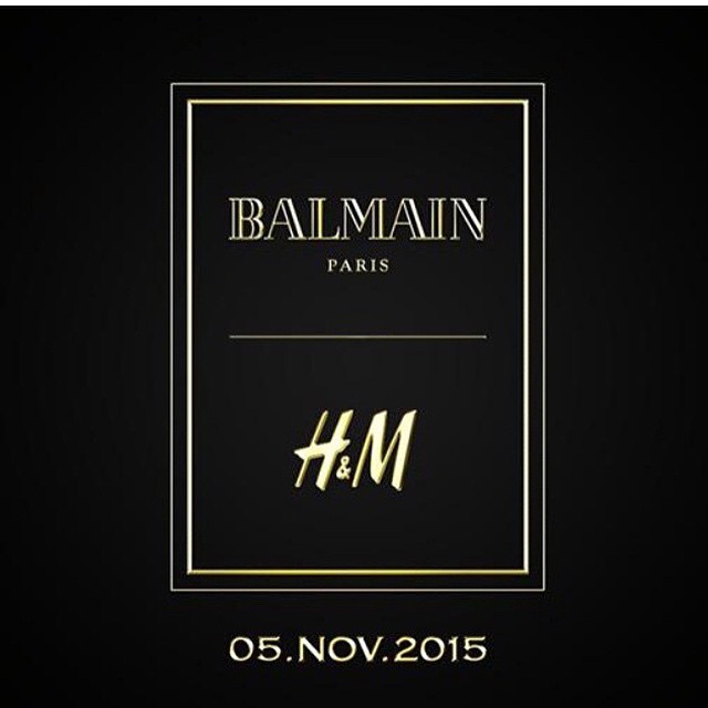 H&M x BALMAIN確定攜手合作！搖滾時尚聯名系列11月5日 3