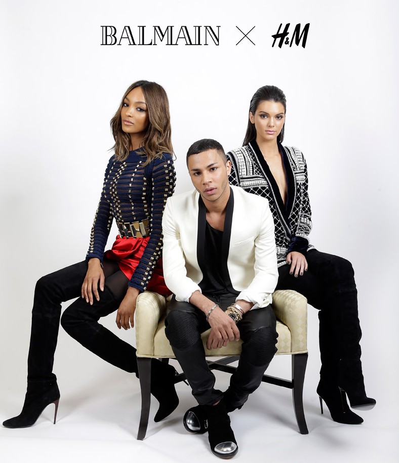 H&M x BALMAIN攜手合作！創意總監Olivier Rousteing操打造搖滾時尚聯名系列11月5日正式開賣