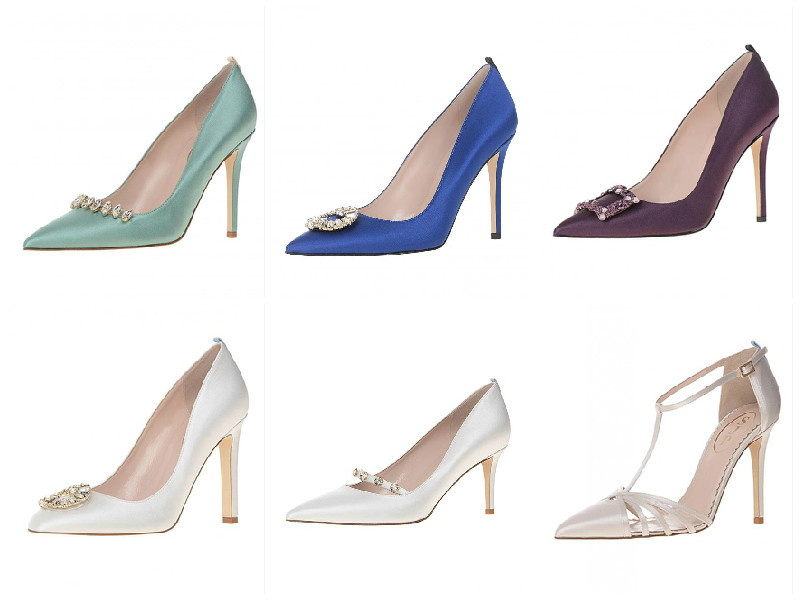 莎拉潔西卡帕克同名鞋履品牌SJP新娘系列
