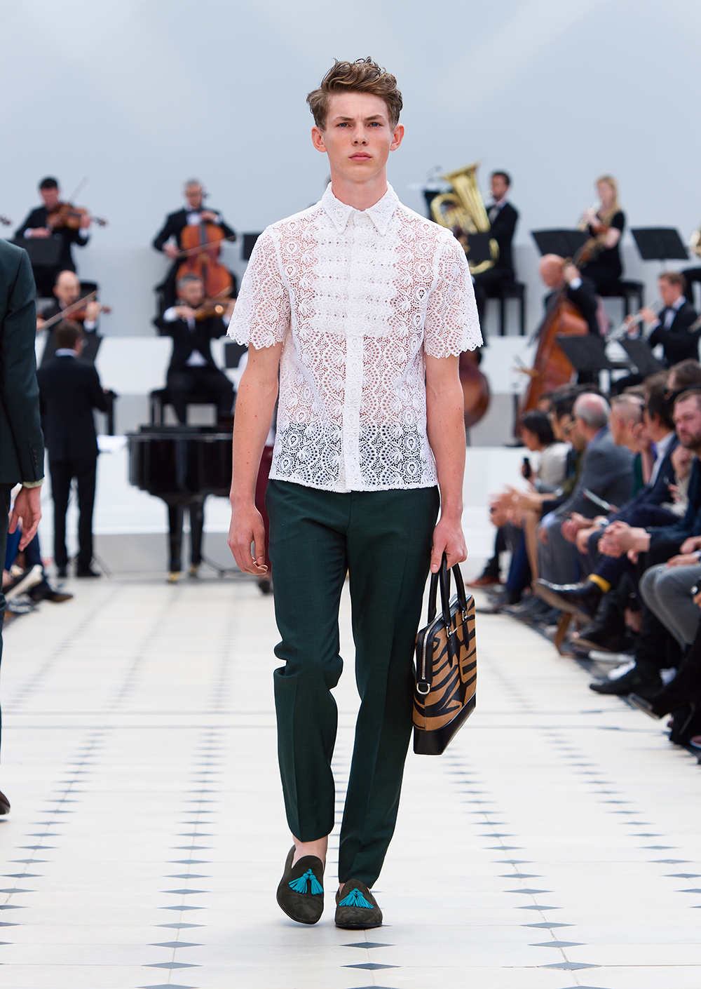 Burberry Menswear Spring Summer 2016 Collection - Look 42