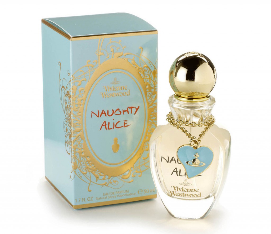2010年Vivienne Westwood推出Naughty Alice淘氣愛麗絲女性淡香精，75mlg售價3,600元。(圖/Vivienne Westwood)