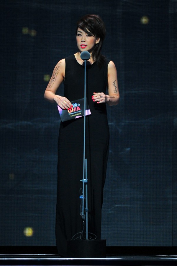 林憶蓮出席2015金曲獎